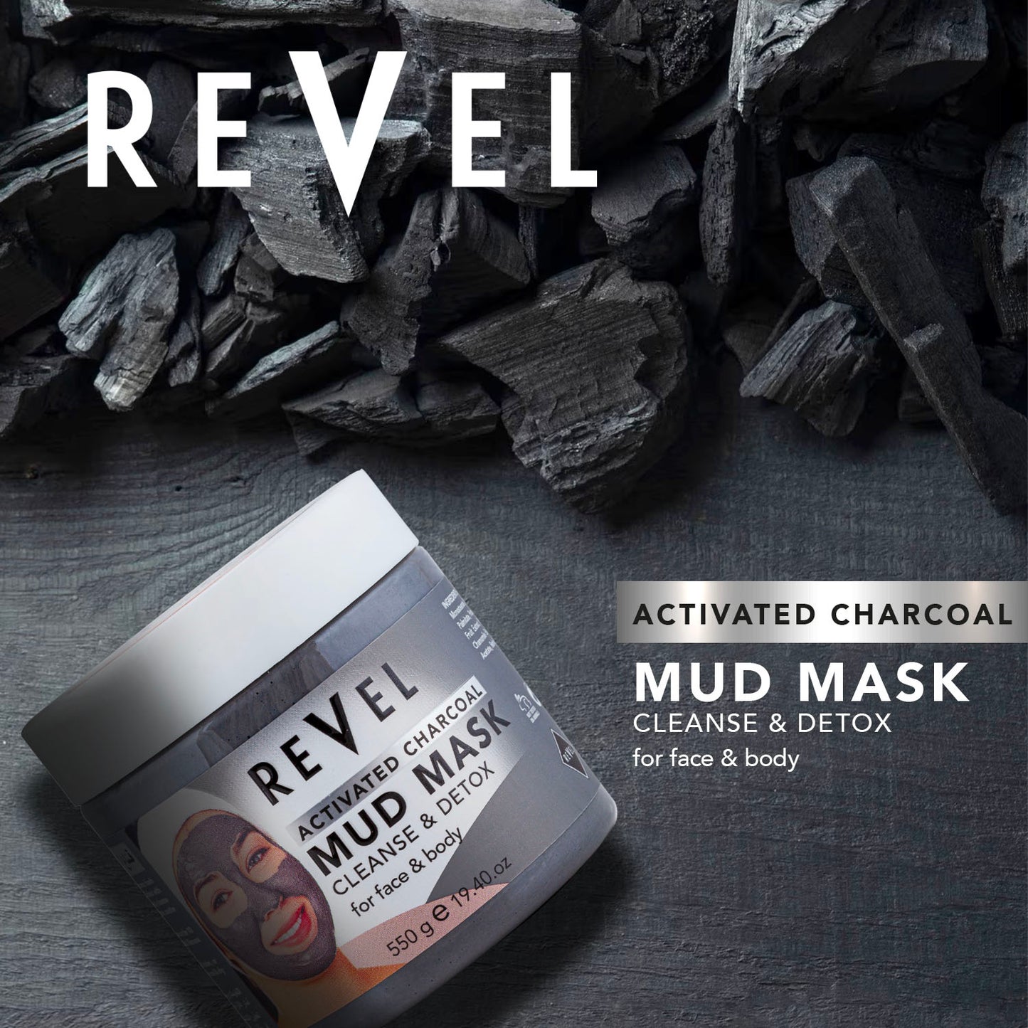Activated Charcoal Mud Mask
