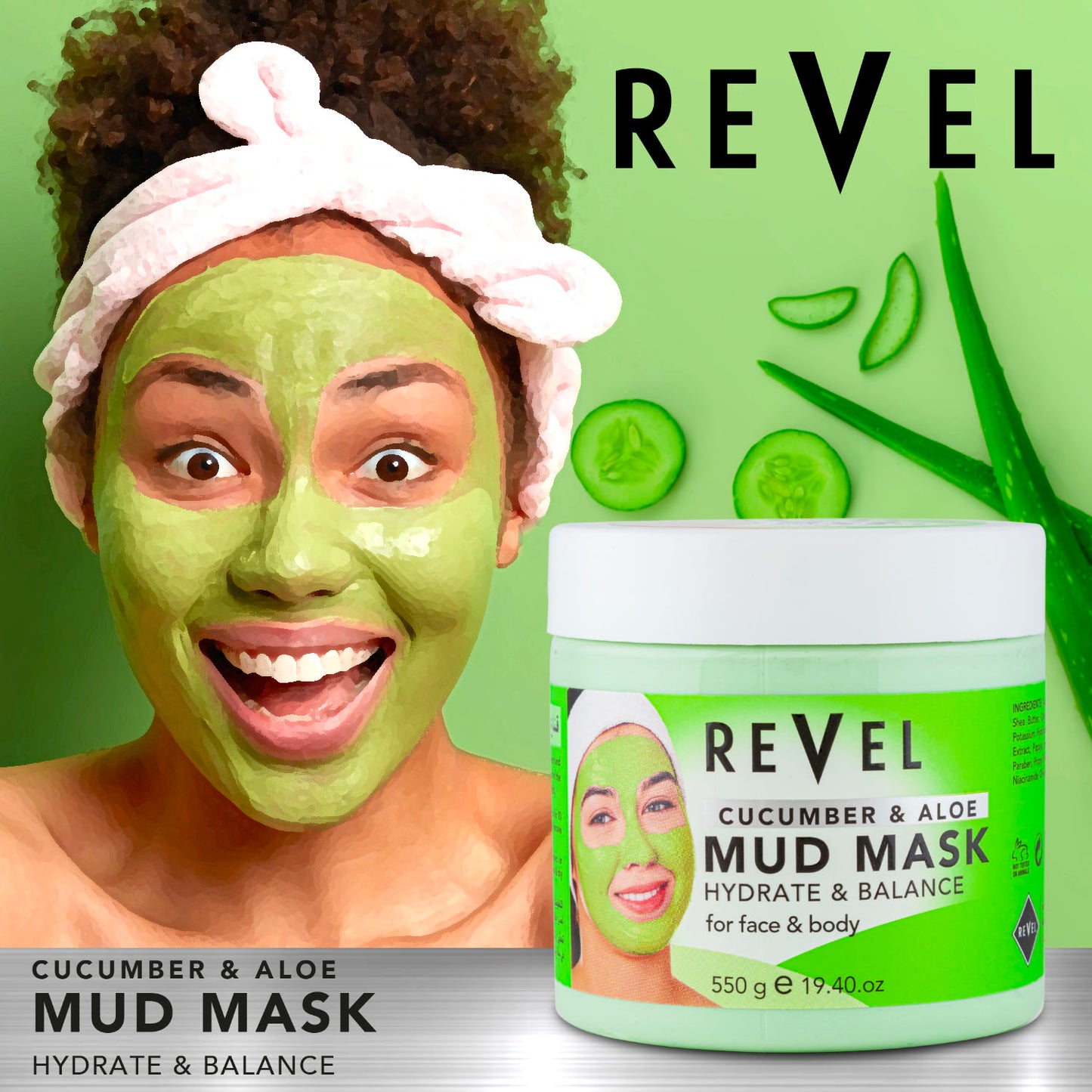 Cucumber & Aloe Mud Mask