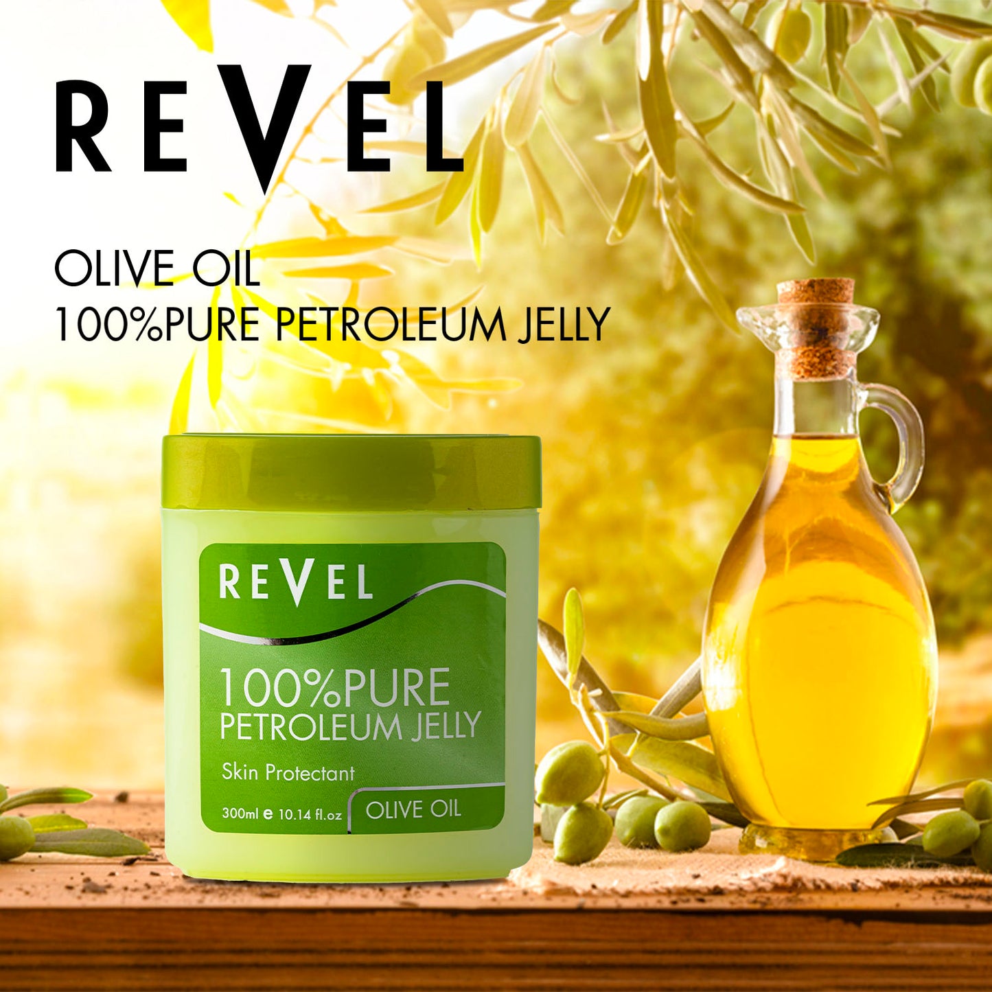 Olive Oil 100% Pure Petroleum Jelly
