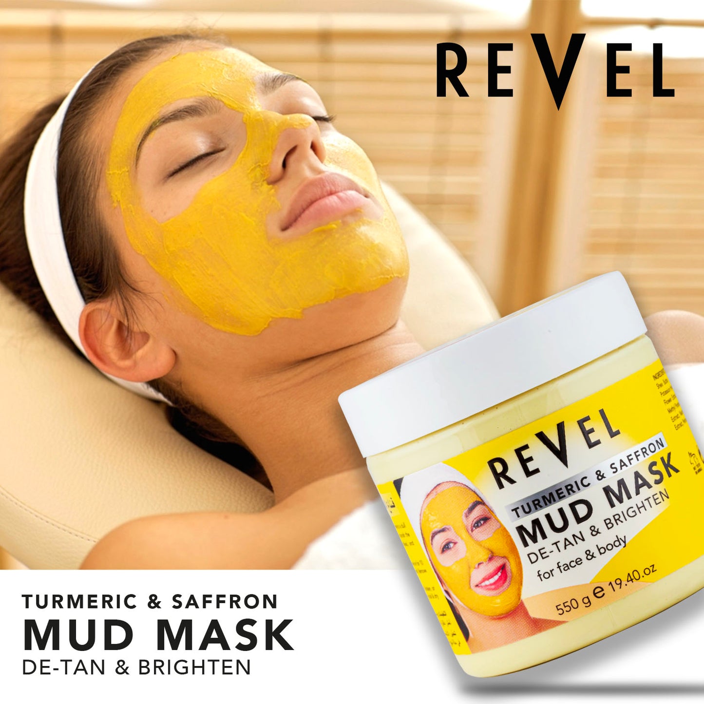 Turmeric & Saffron Mud Mask