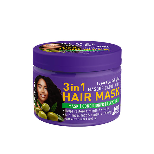 3 in 1 Hair Mask - Hair & Glory