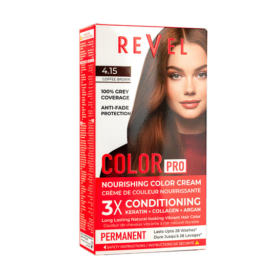 PERMANENT NOURISHING COLOR CREAM - 4.15 COFFEE BROWN