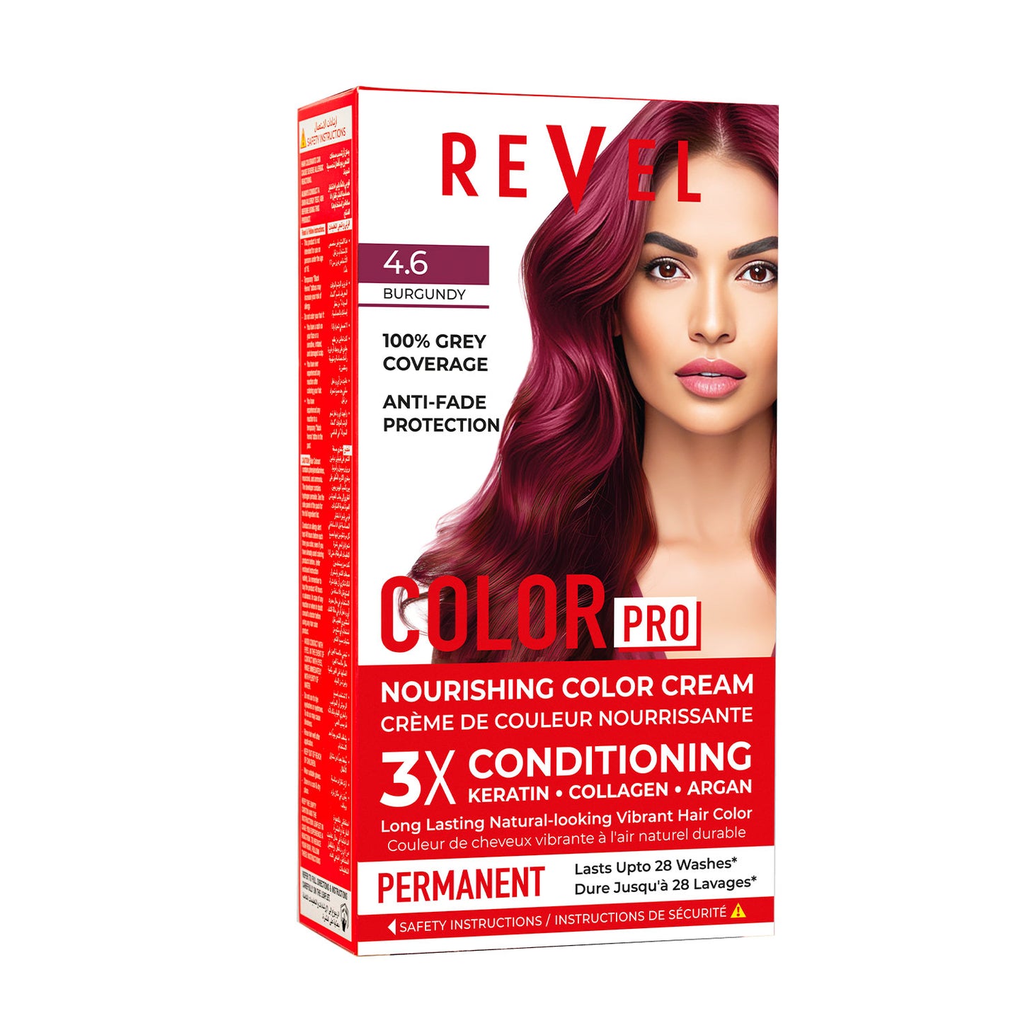 PERMANENT NOURISHING COLOR CREAM - 4.6 BURGUNDY