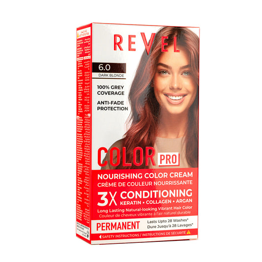 PERMANENT NOURISHING COLOR CREAM - 6.0 DARK BLONDE