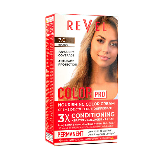 PERMANENT NOURISHING COLOR CREAM - 7.0 BLONDE