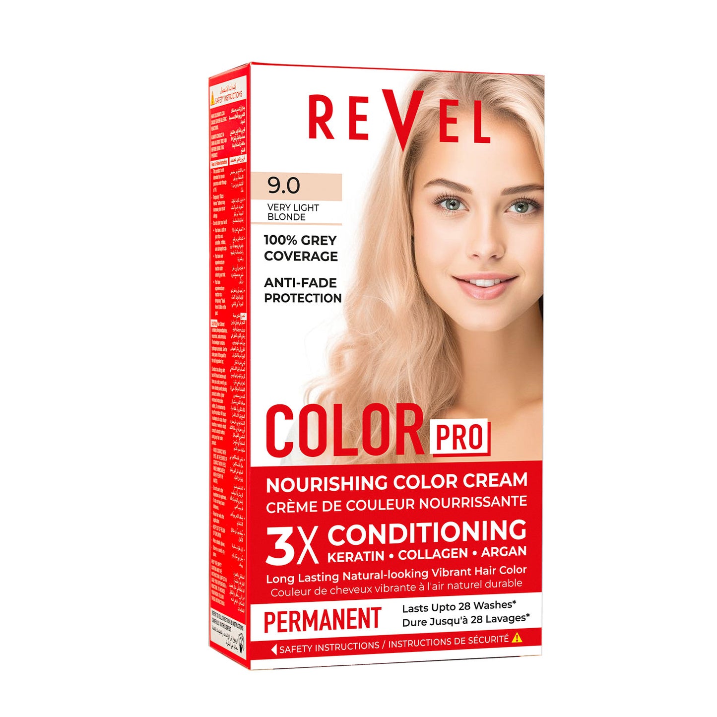 PERMANENT NOURISHING COLOR CREAM - 9.0 VERY LIGHT BLONDE