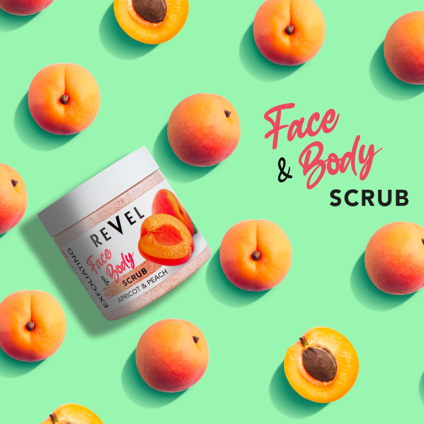 Apricot & Peach - Face & Body Scrub