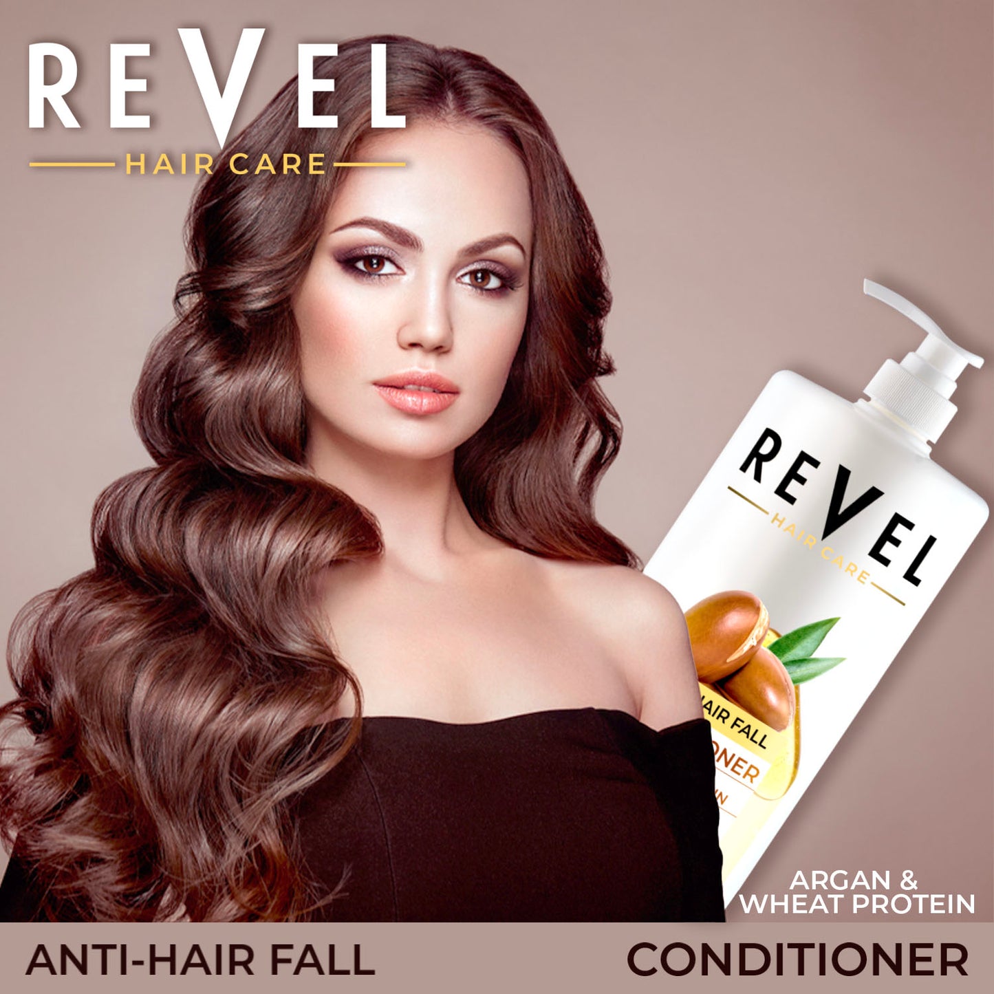 Anti-Hairfall Conditioner - Argan & Wheat Protein