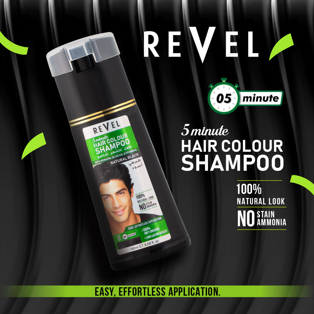 Natural Black Hair Colour Shampoo