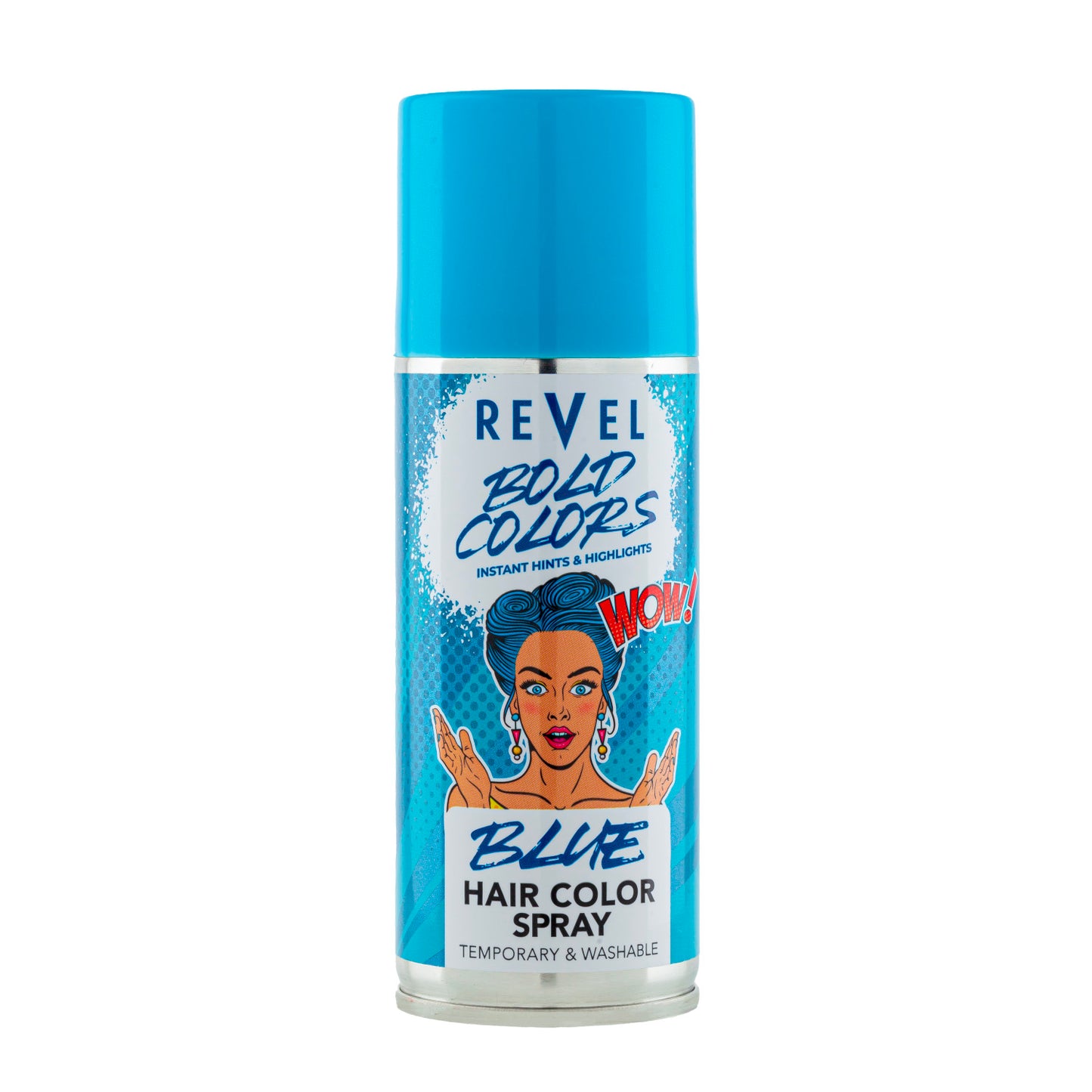 Blue Temporary Hair Colour Spray