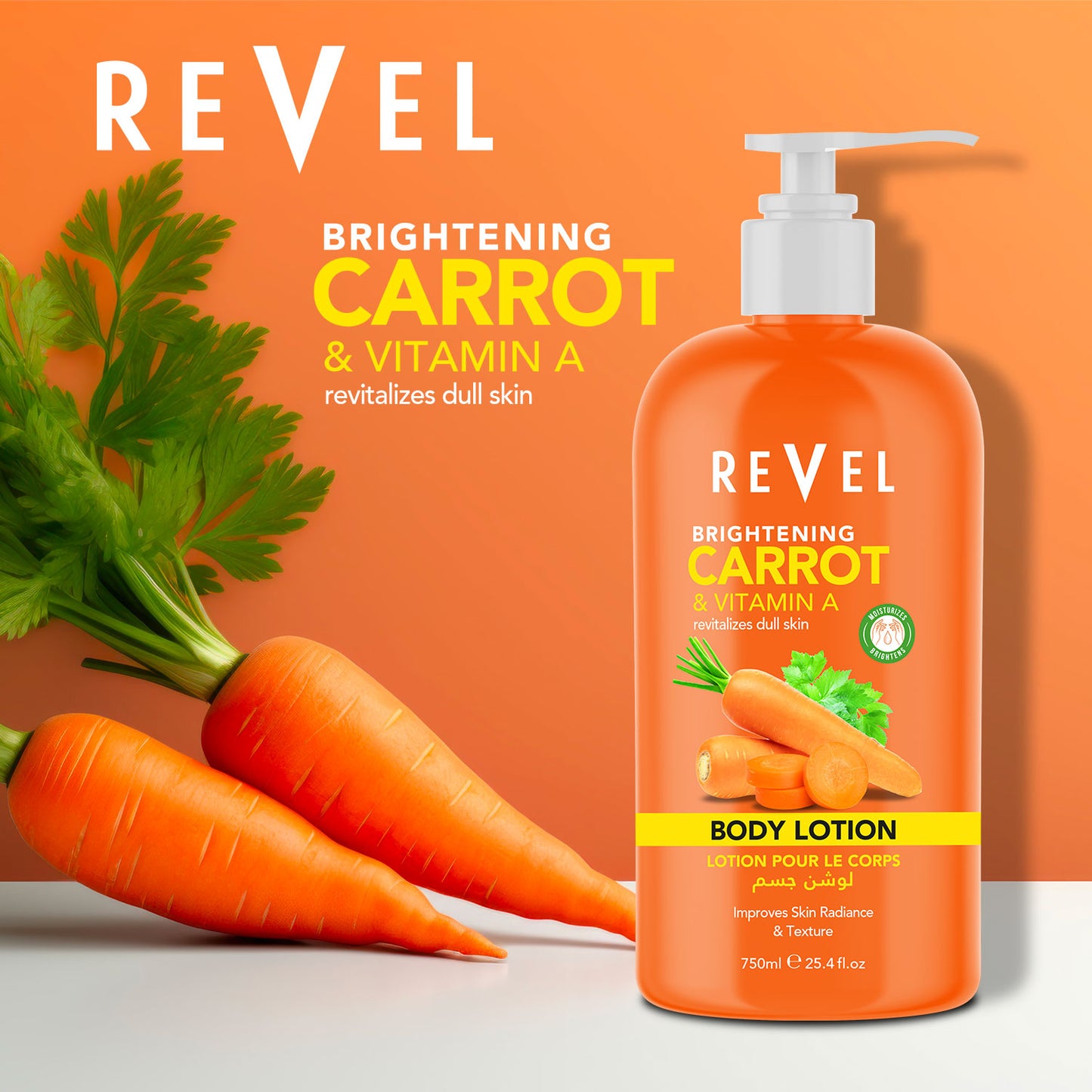 Brightening Carrot & Vitamin A Body Lotion