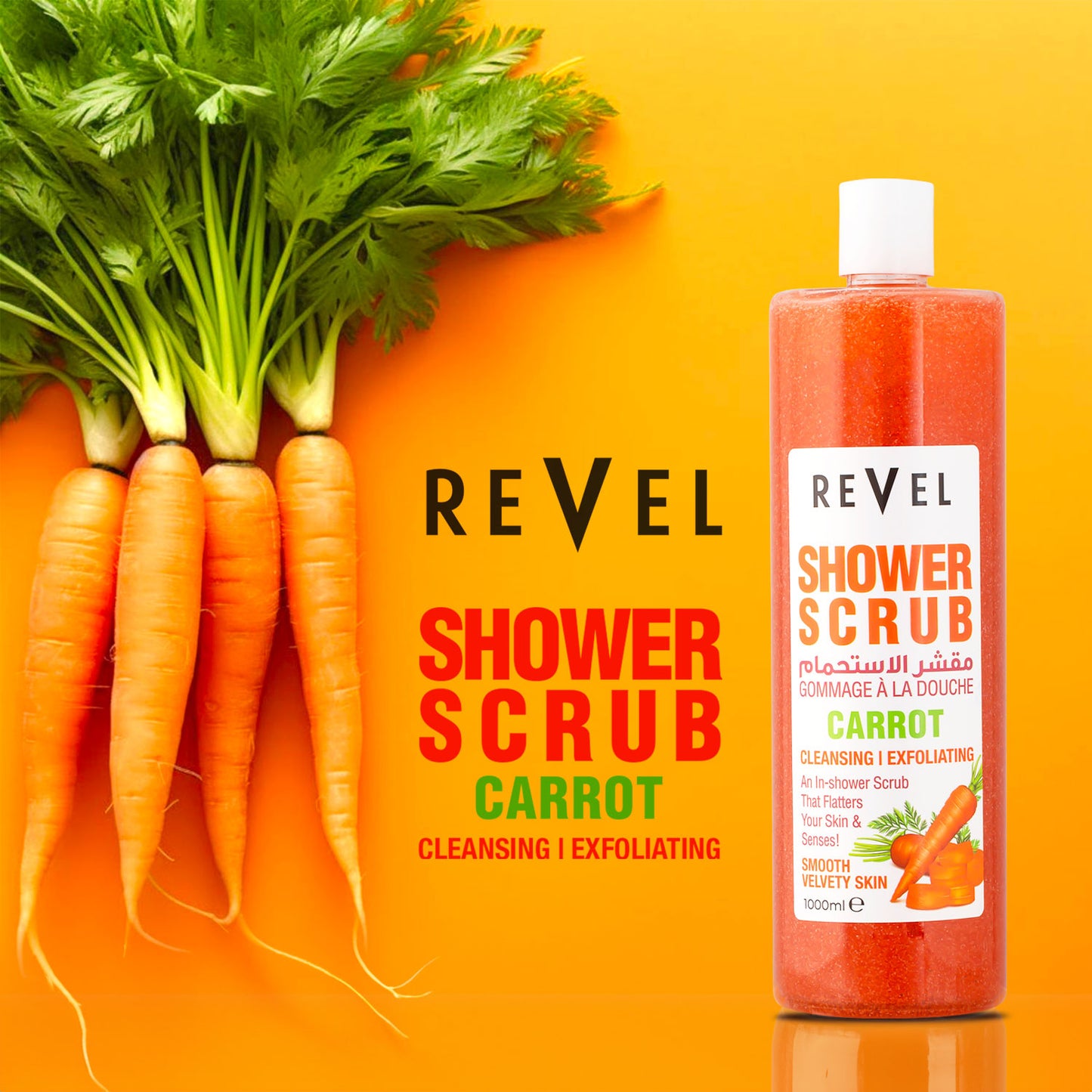 Carrot Shower Scrub