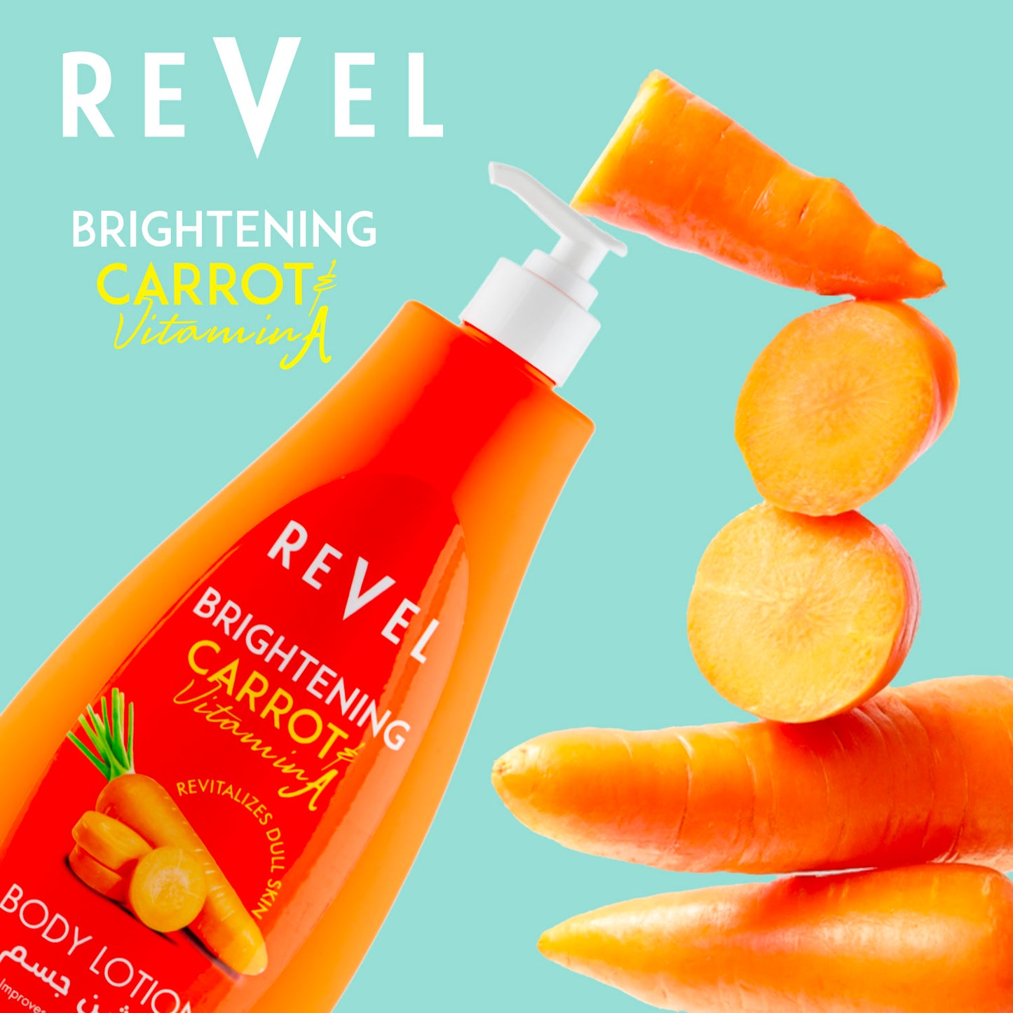 Carrot Brightening Body Lotion