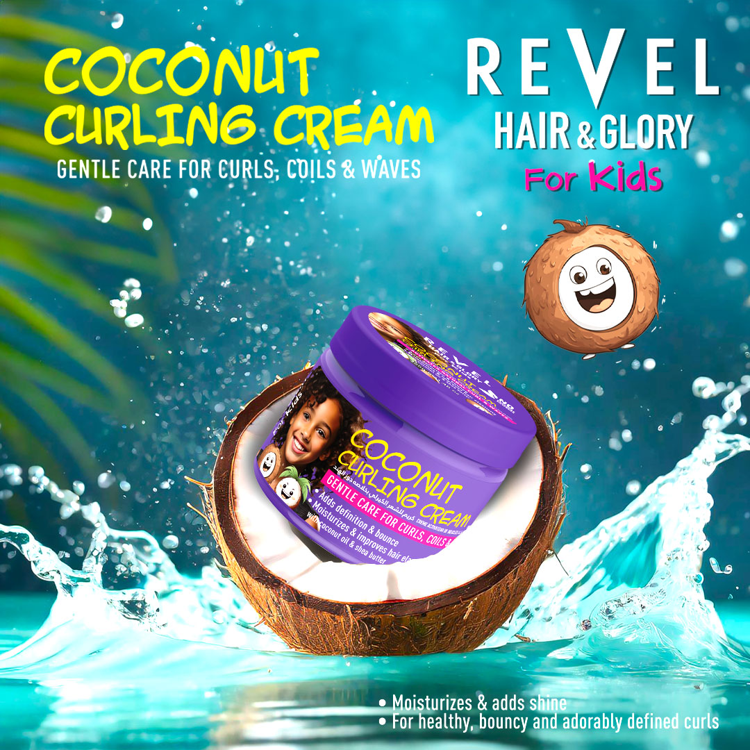 Curling Cream Coconut - Hair & Glory