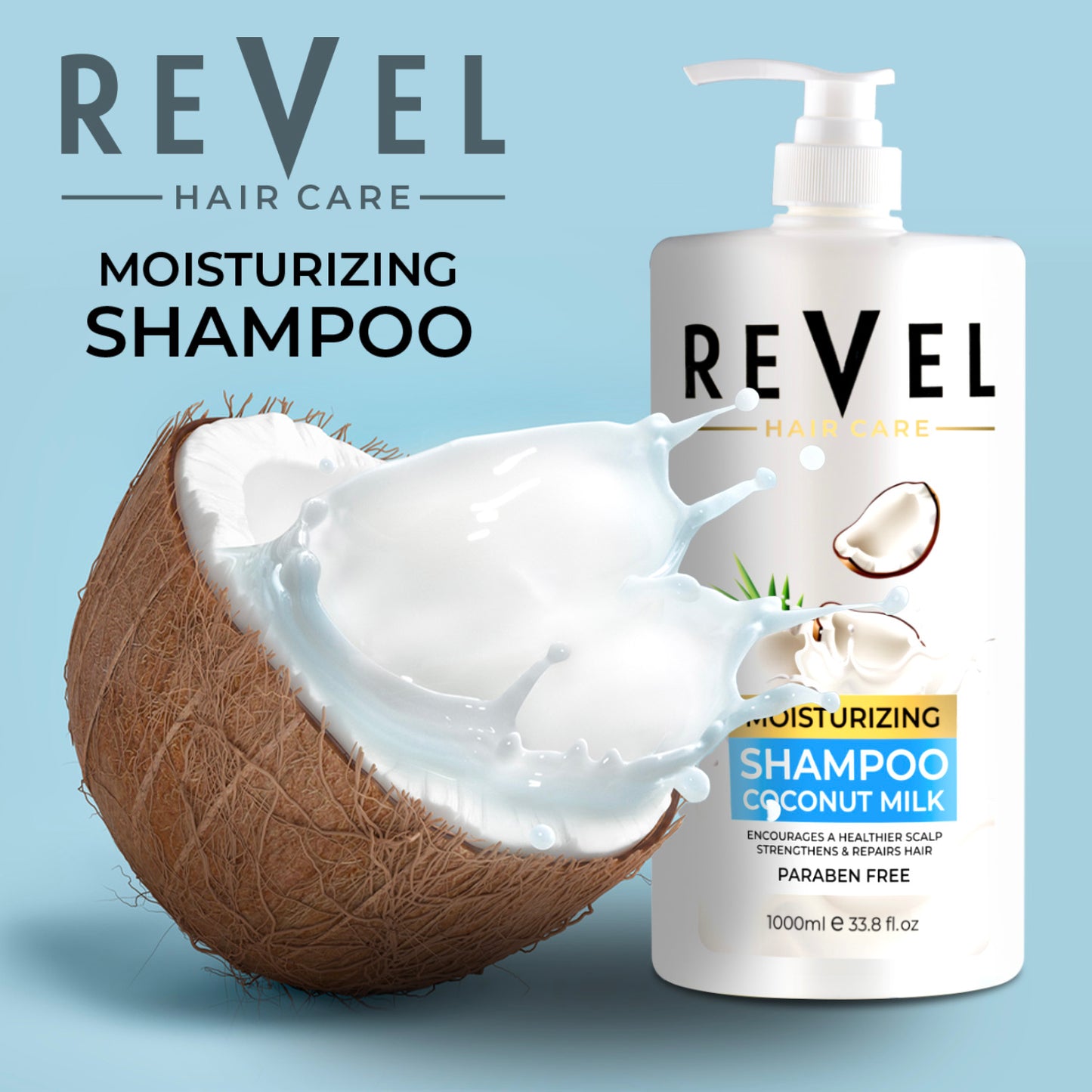 Coconut Milk Moisturizing Shampoo