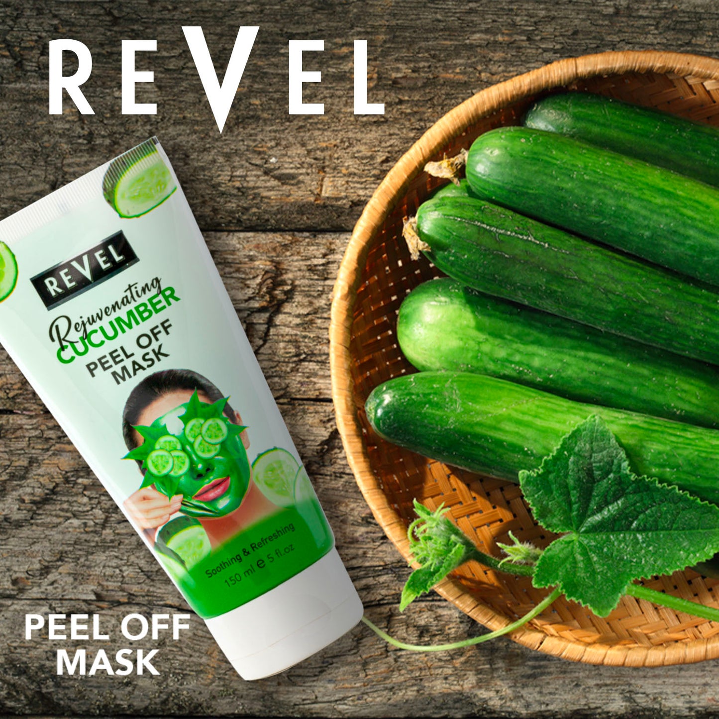 Rejuvenating Cucumber Peel Off Mask