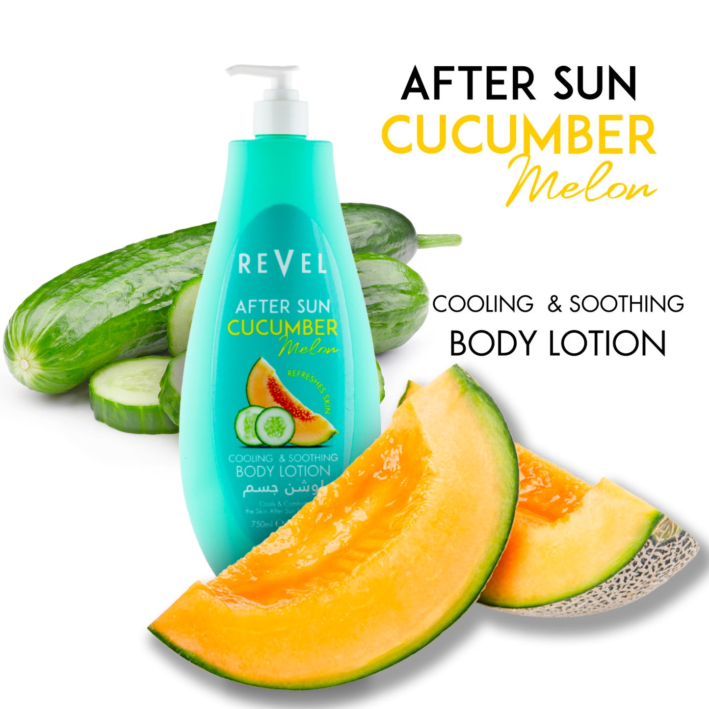 After Sun Cucumber Melon Body Lotion