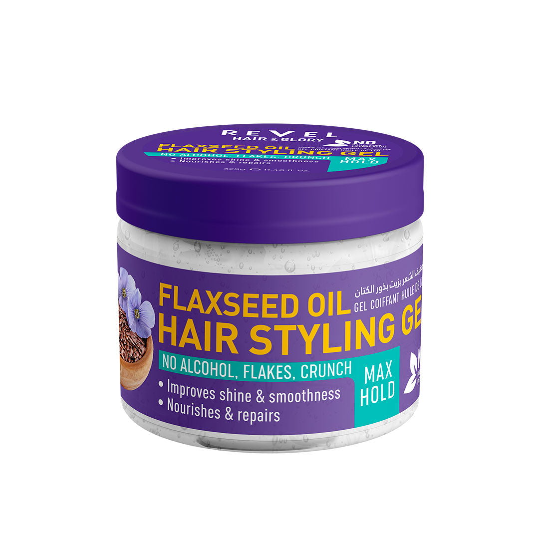 Flax Seed Oil Hair Styling Gel - Hair & Glory