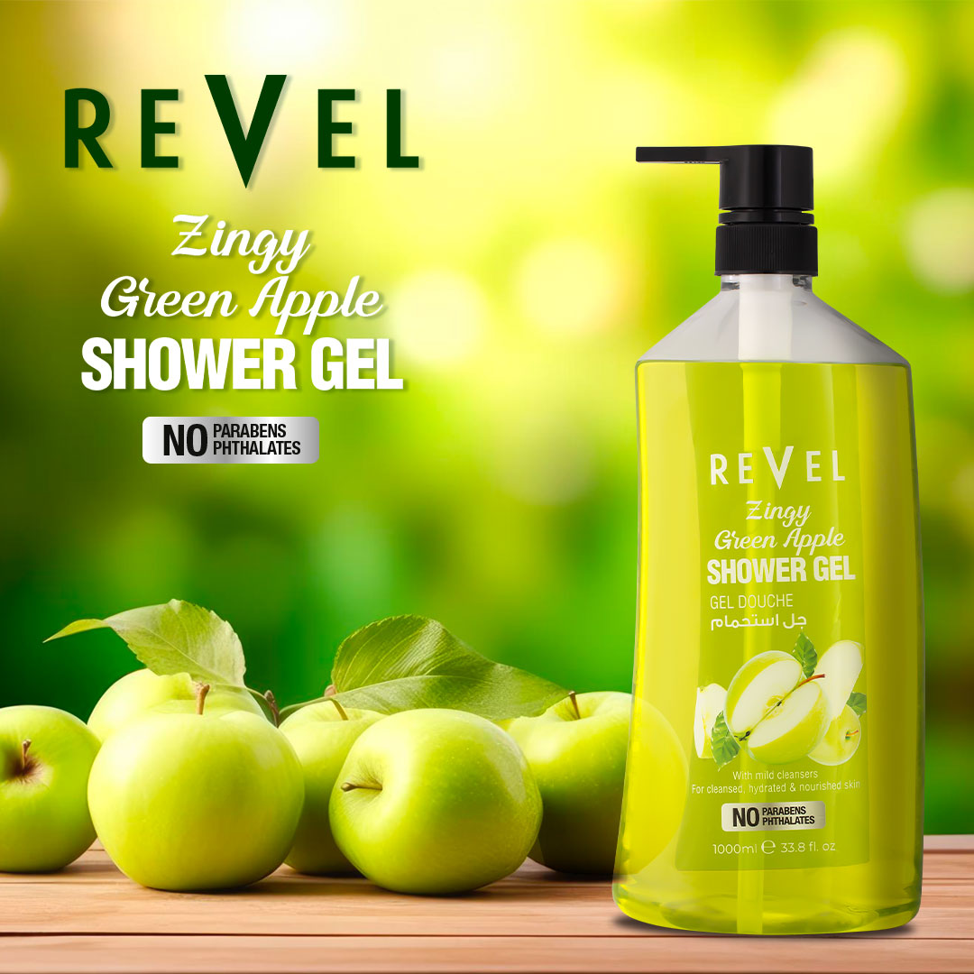 Zingy Green Apple Shower Gel