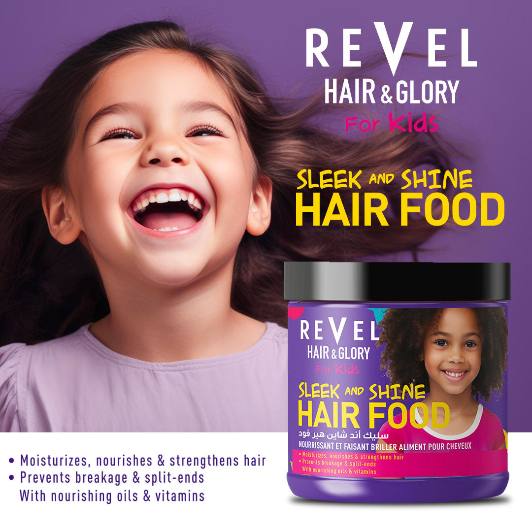 Sleek And Shine Hair Food - Hair & Glory – REVEL