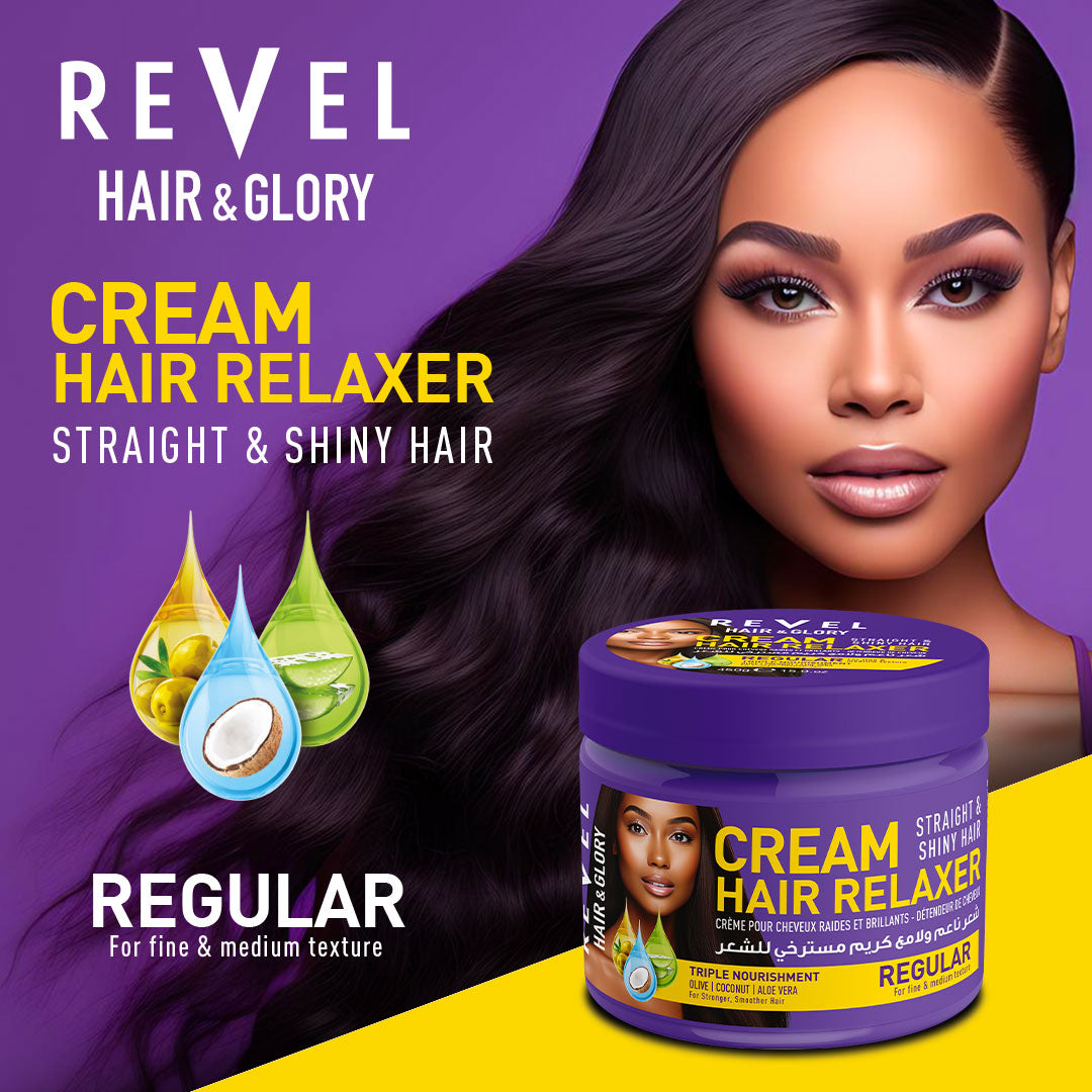 Cream Hair Relaxer Regular - Hair & Glory