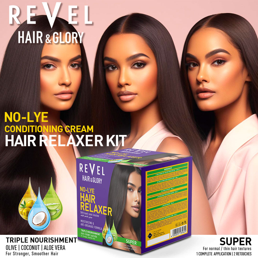 Hair Relaxer Kit Super - Hair & Glory