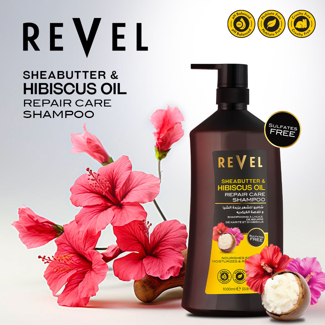 Shea Butter & Hibiscus Oil Repair Care Shampoo