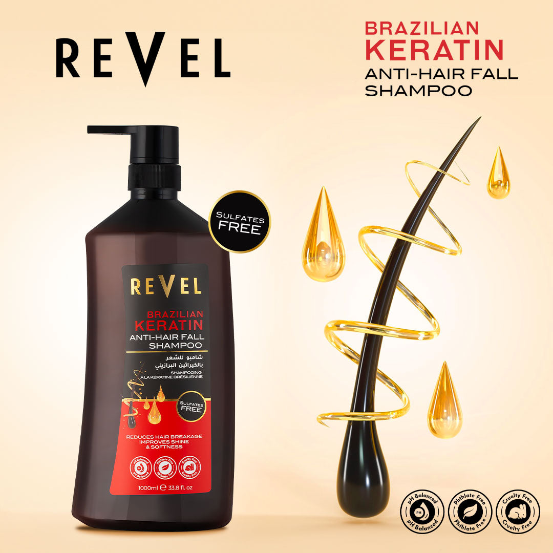 Brazilian Keratin Anti-Hair Fall Shampoo