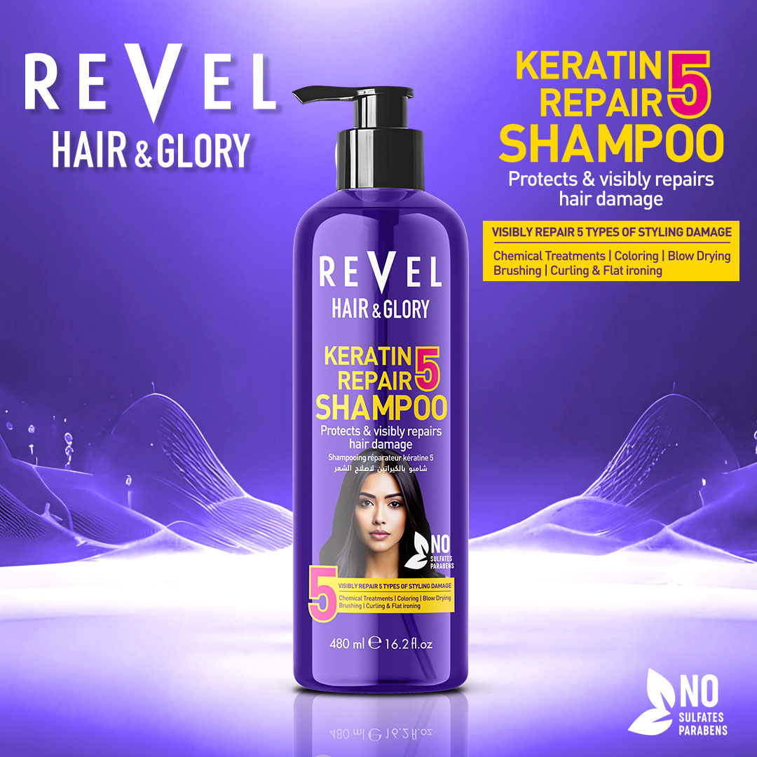 Keratin Repair 5 Shampoo - Hair & Glory