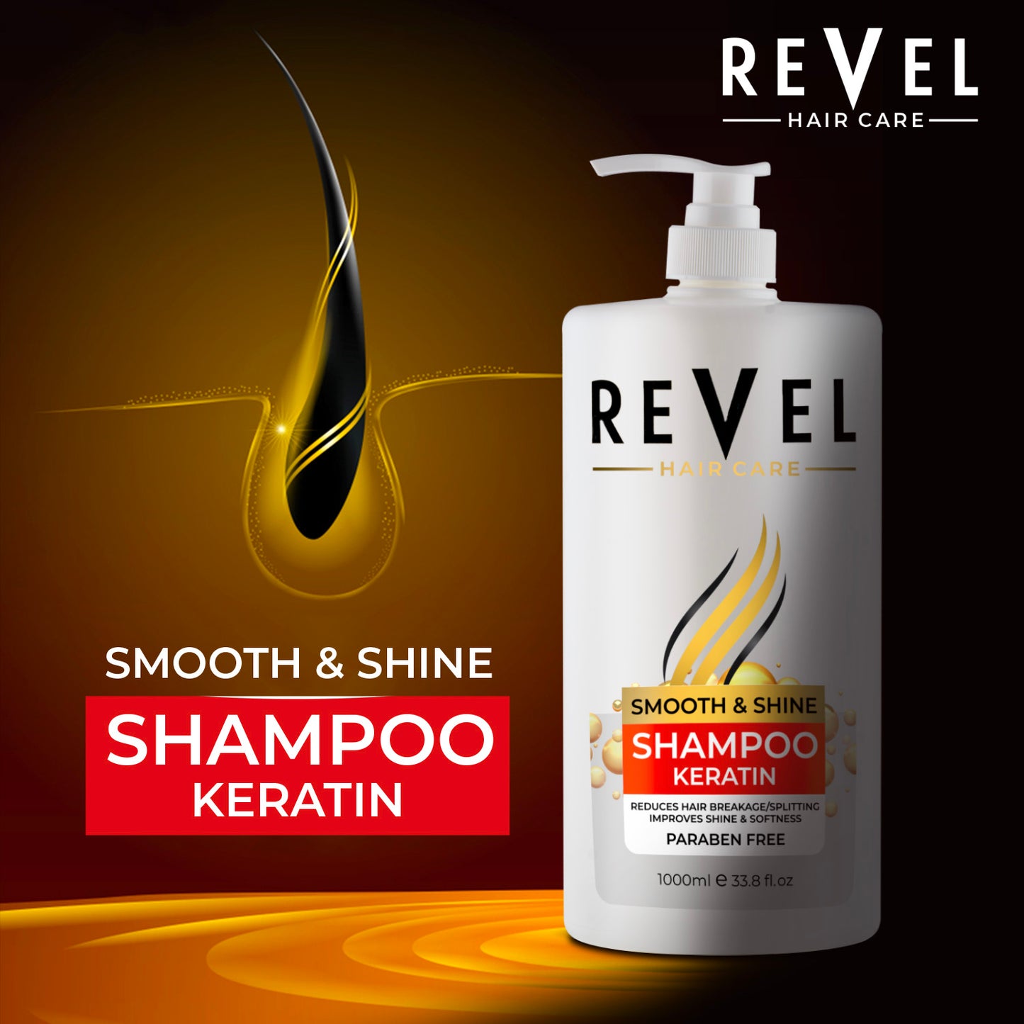 Keratin Smooth & Shine Shampoo