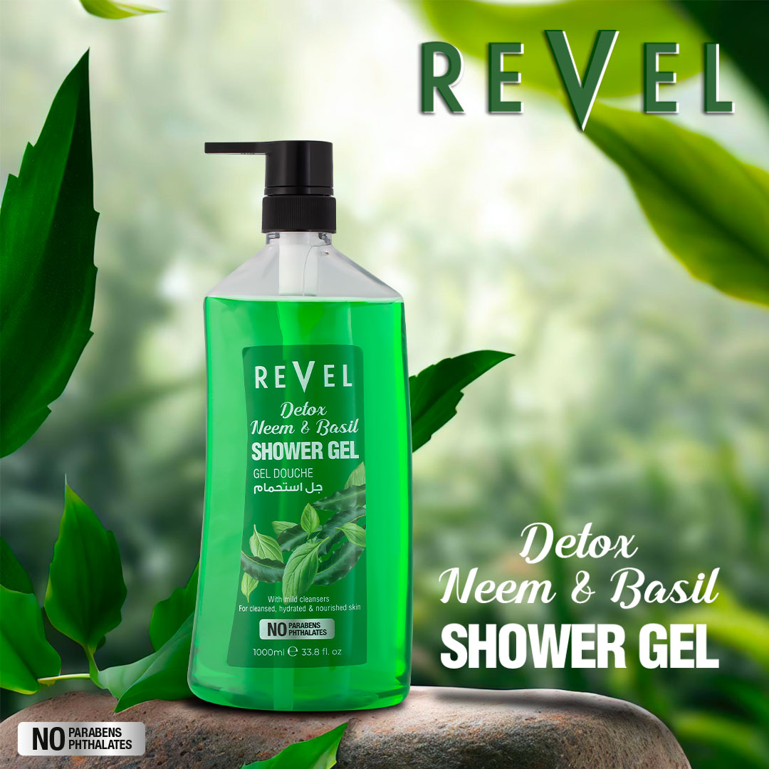 Detox Neem & Basil Shower Gel