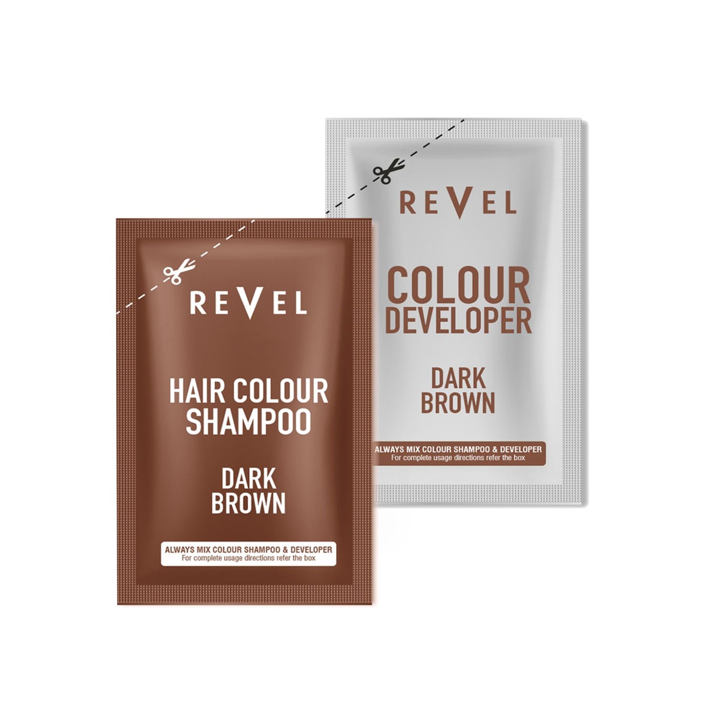 No Ammonia Hair Colour Shampoo – Dark Brown