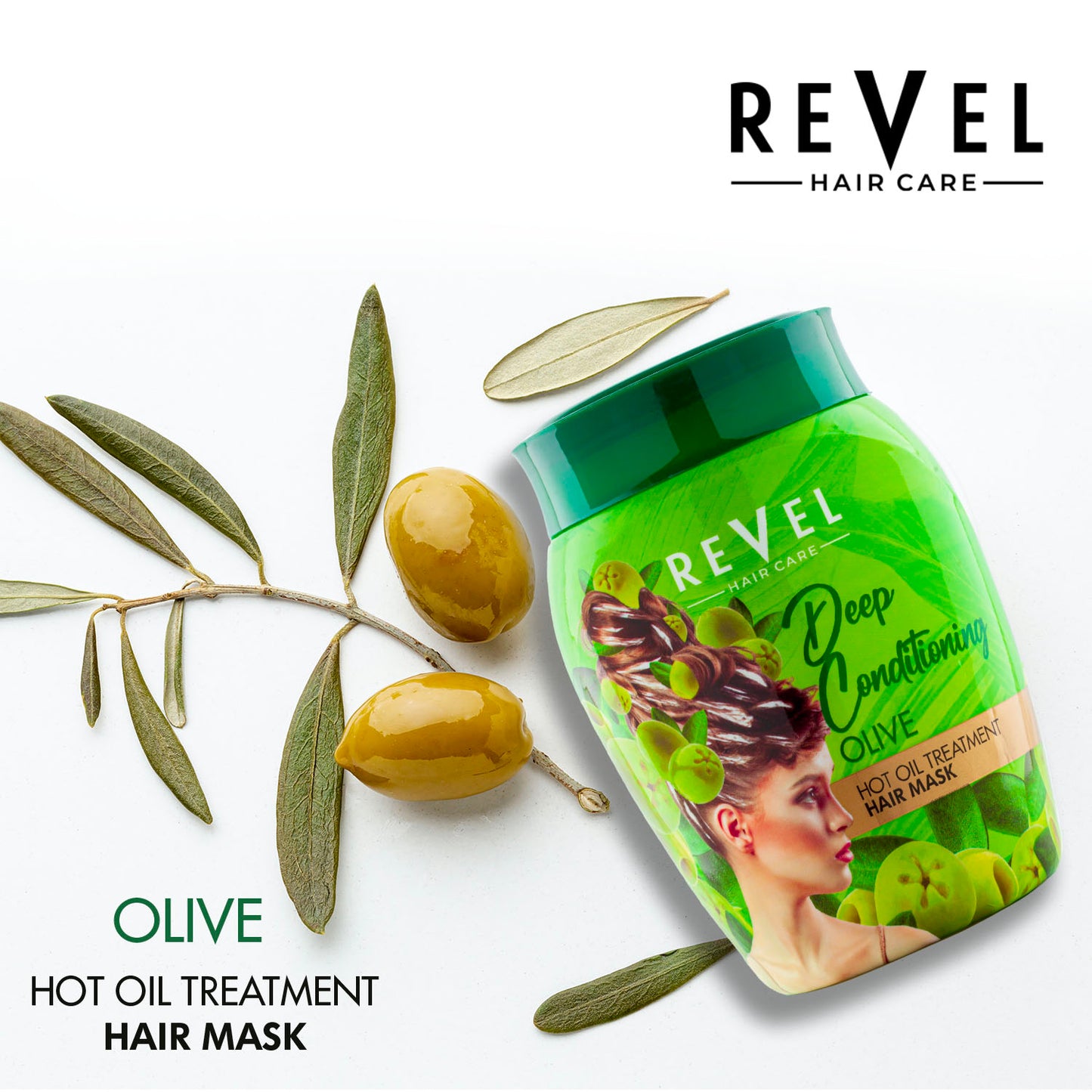 Olive Hot Oil Treatment Hair Mask