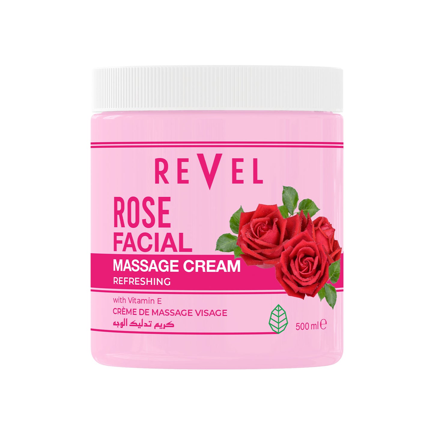 Refreshing Rose Facial Massage Cream