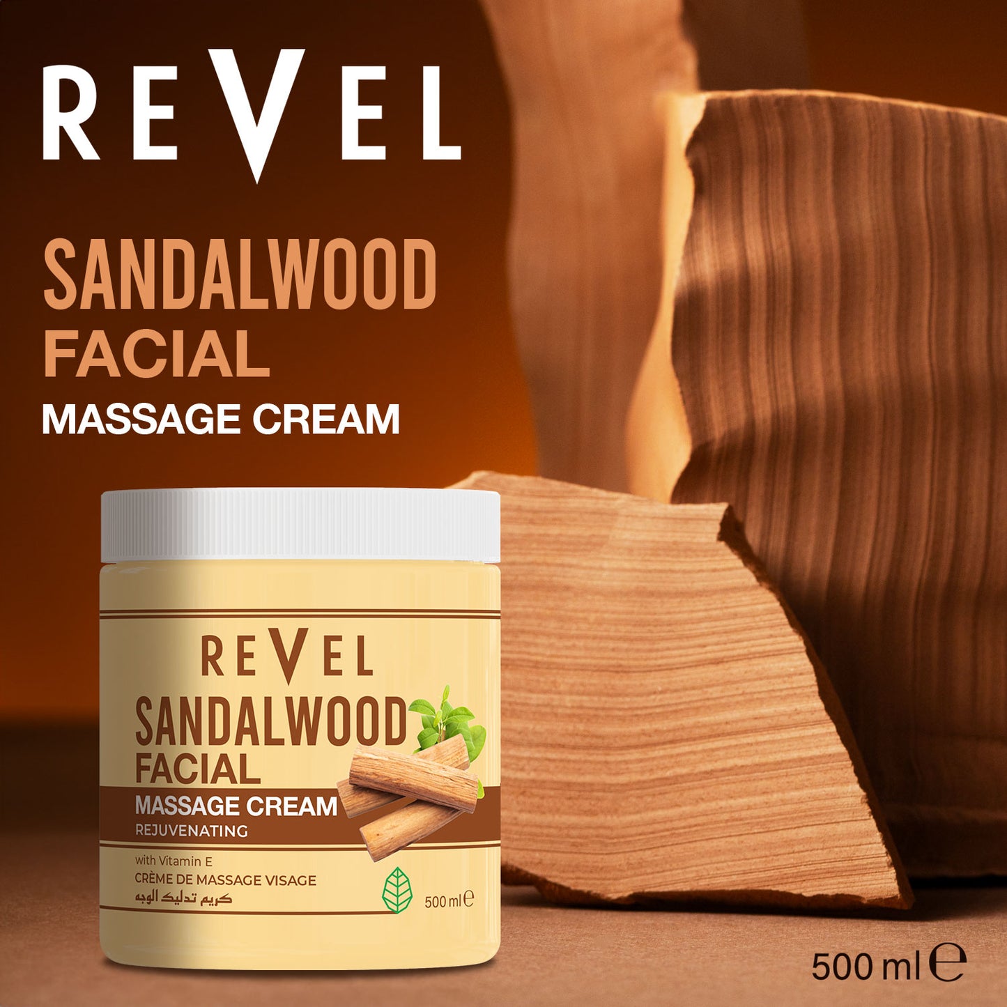 Rejuvenating Sandal Wood Facial Massage Cream