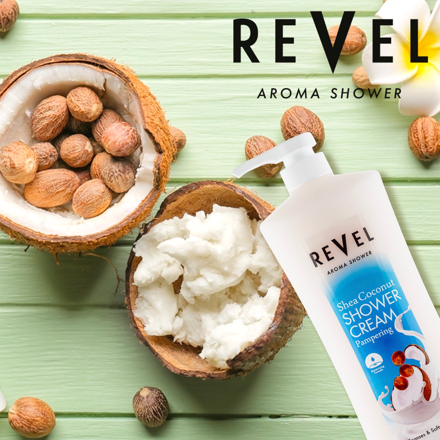 Shea Coconut Pampering Shower Cream