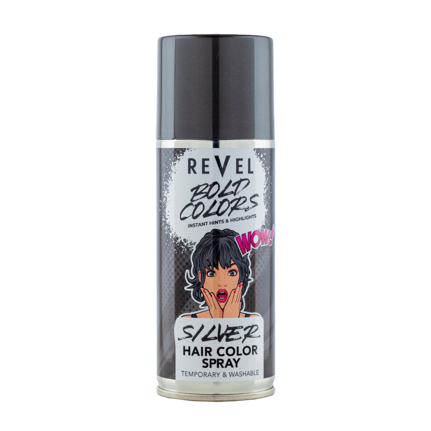 Silver Temporary Hair Colour Spray