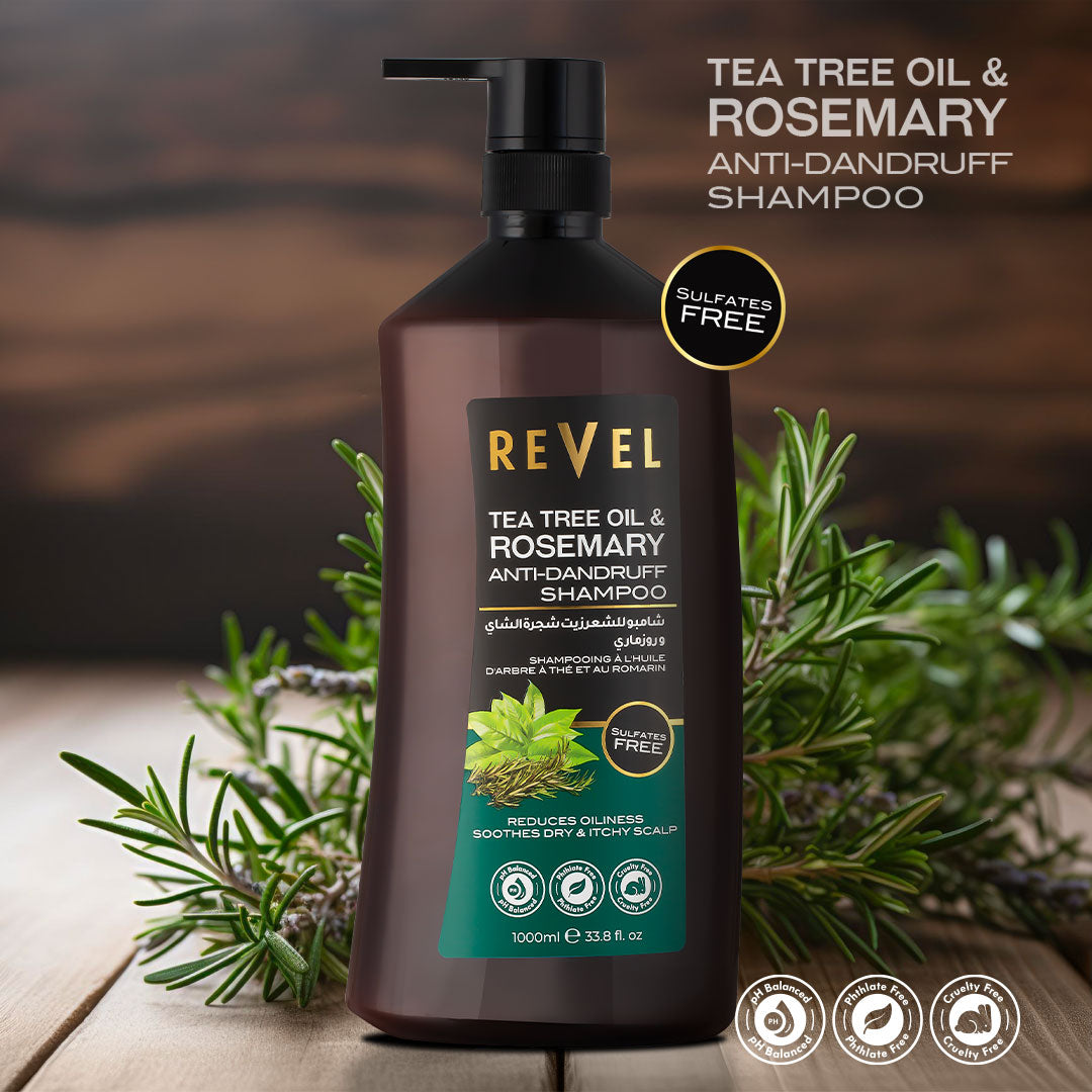 Tea Tree Oil & Rosemary Anti-dandruff Shampoo