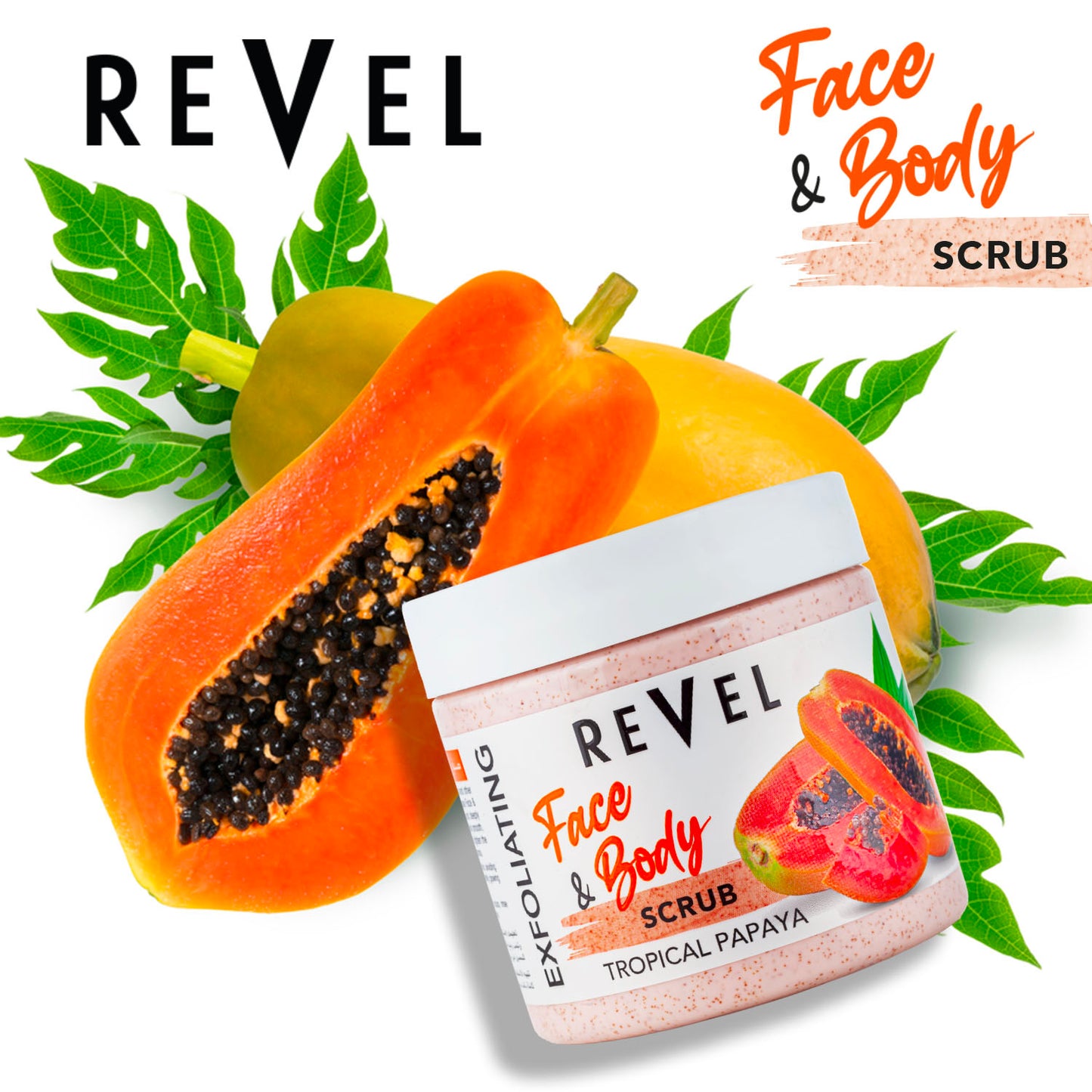 Tropical Papaya Face & Body Scrub